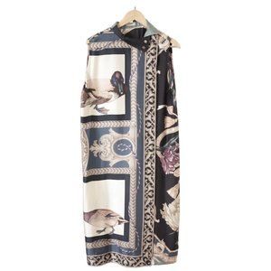 Salvatore Ferragamo Scarf Silk Dress IT46 US10